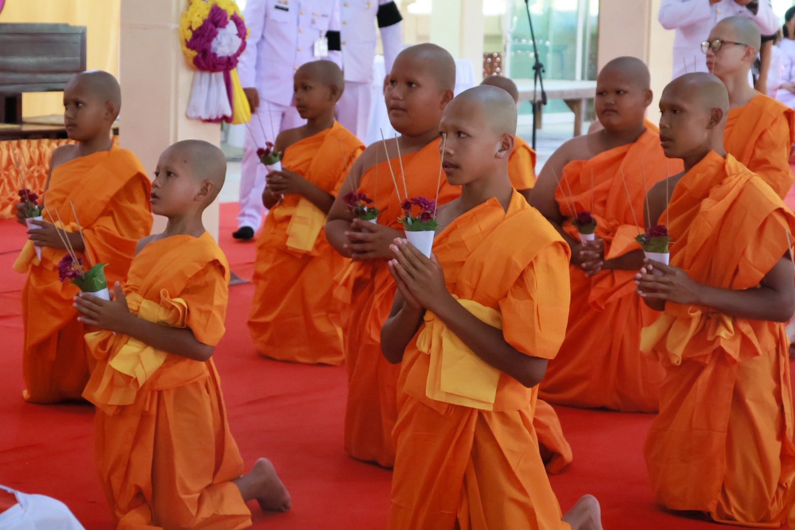 จ.นราธิวาส จัดโครงการบรรพชาสามเณรและบวชศีลจาริณีภาคฤดูร้อน ประจำปี พ.ศ. 2569