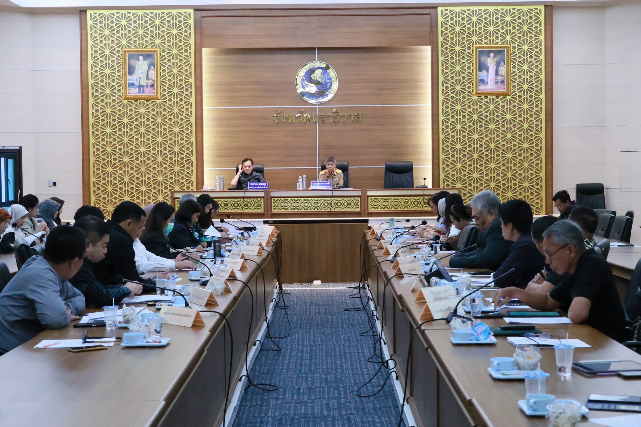 ผู้ว่าฯ นราธิวาส เป็นประธานการประชุม กรอ.จ.นราธิวาส ครั้งที่ 3/2569 เร่งติดตามโครงการตามข้อสั่งการนายกรัฐมนตรี และขับเคลื่อนยุทธศาสตร์การพัฒนาเศรษฐกิจเชิง  บูรณาการ